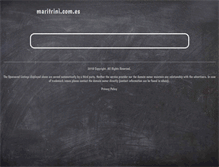 Tablet Screenshot of maritrini.com.es